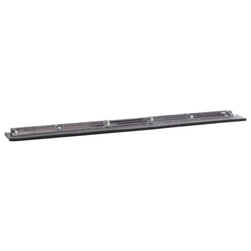 VidaXL vidaXL Floor Squeegee Head Replacement Squeegee Wiper Head Steel and Rubber 2