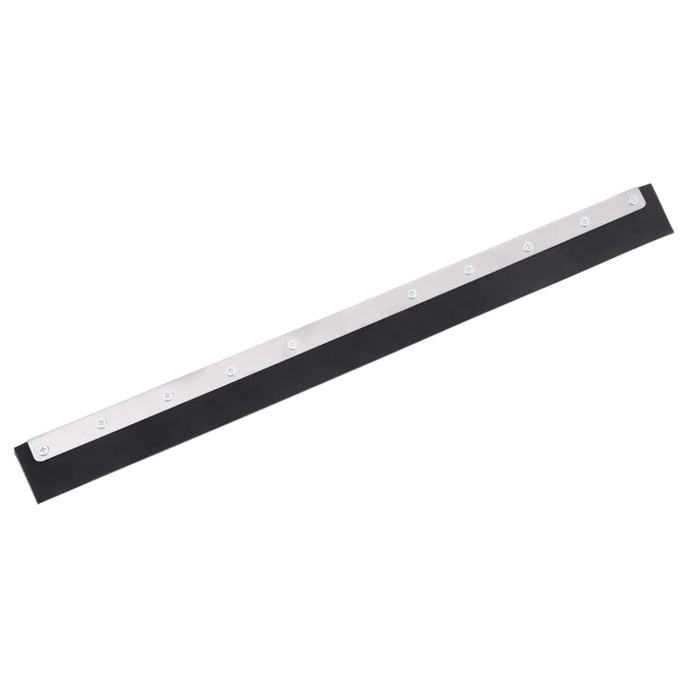 Vidaxl Floor Squeegee Head Replacement Squeegee Wiper Head Steel And Rubber