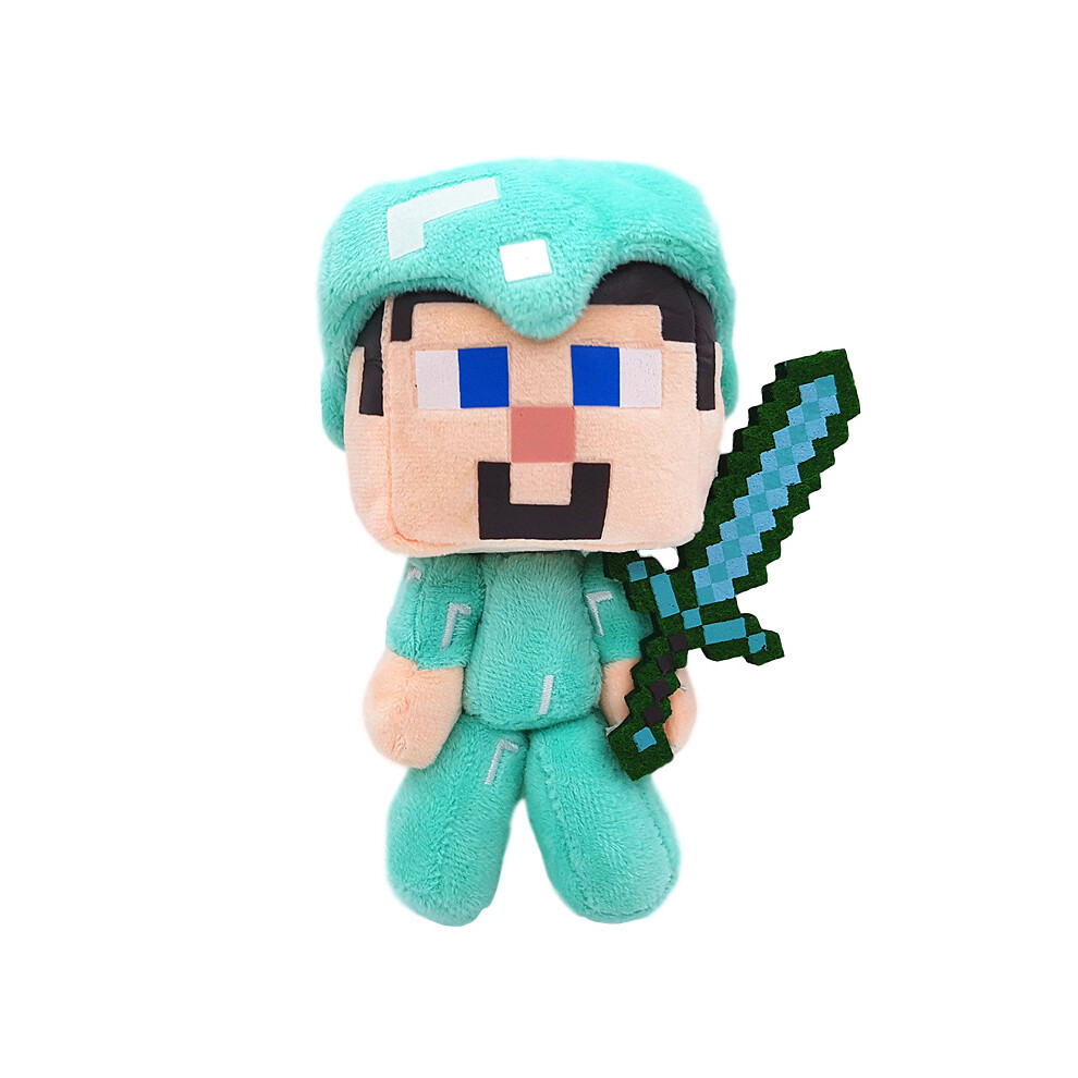 Photos - Other Toys  Minecraft Plush Toy Children Doll Stuffed Soft Toys Kids Gifts(Steve 15cm)