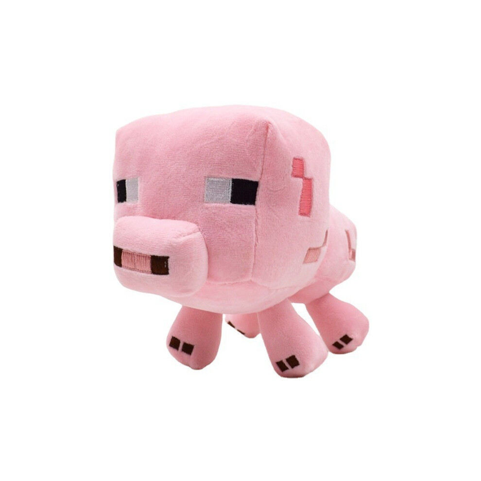 Photos - Other Toys  Minecraft Plush Toy Kids Gift Stuffed Soft Dolls(Pink Pig 16cm)