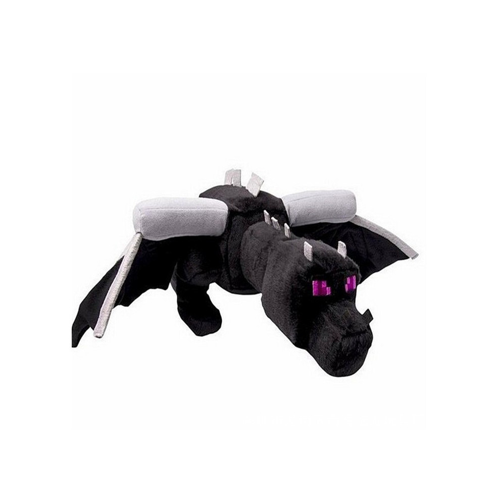 (Ender Dragon 55cm) Minecraft Plush Character Soft Cuddly Stuffed Dolls Kids Christmas Birthday Gifts