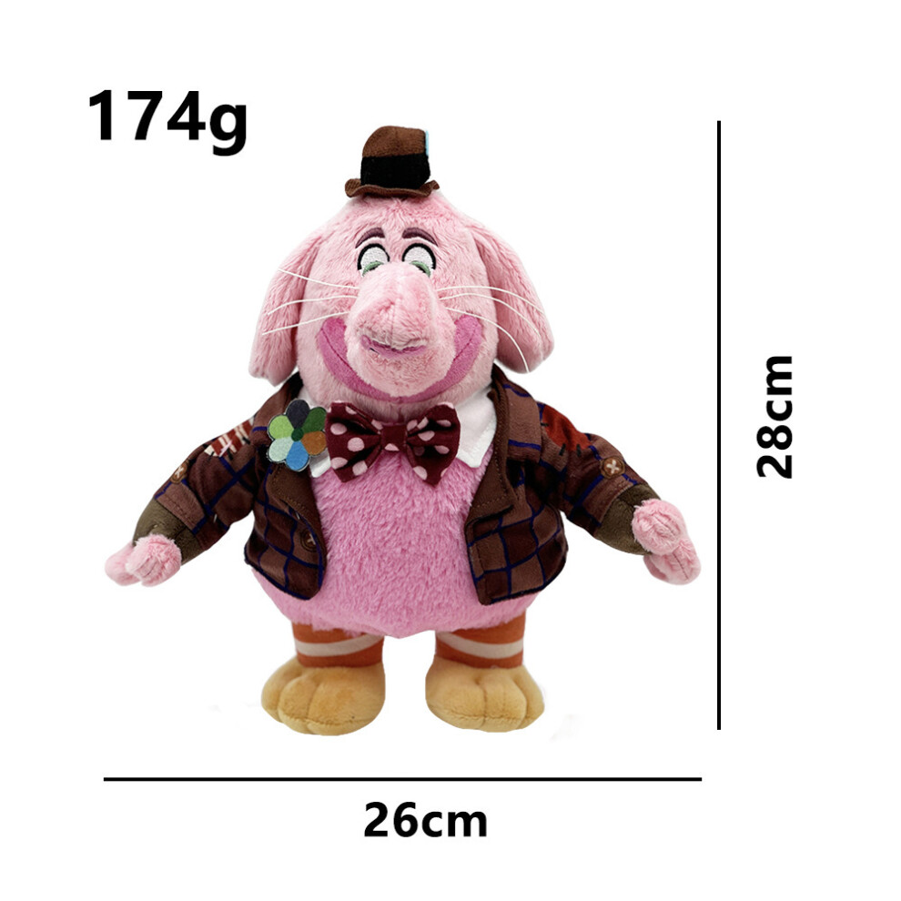 (Elephant) Inside Out 2 Soft Toy Stuffed Plush Toys Kids Small Cuddly Plush Character Figure for Disney Movie Fans