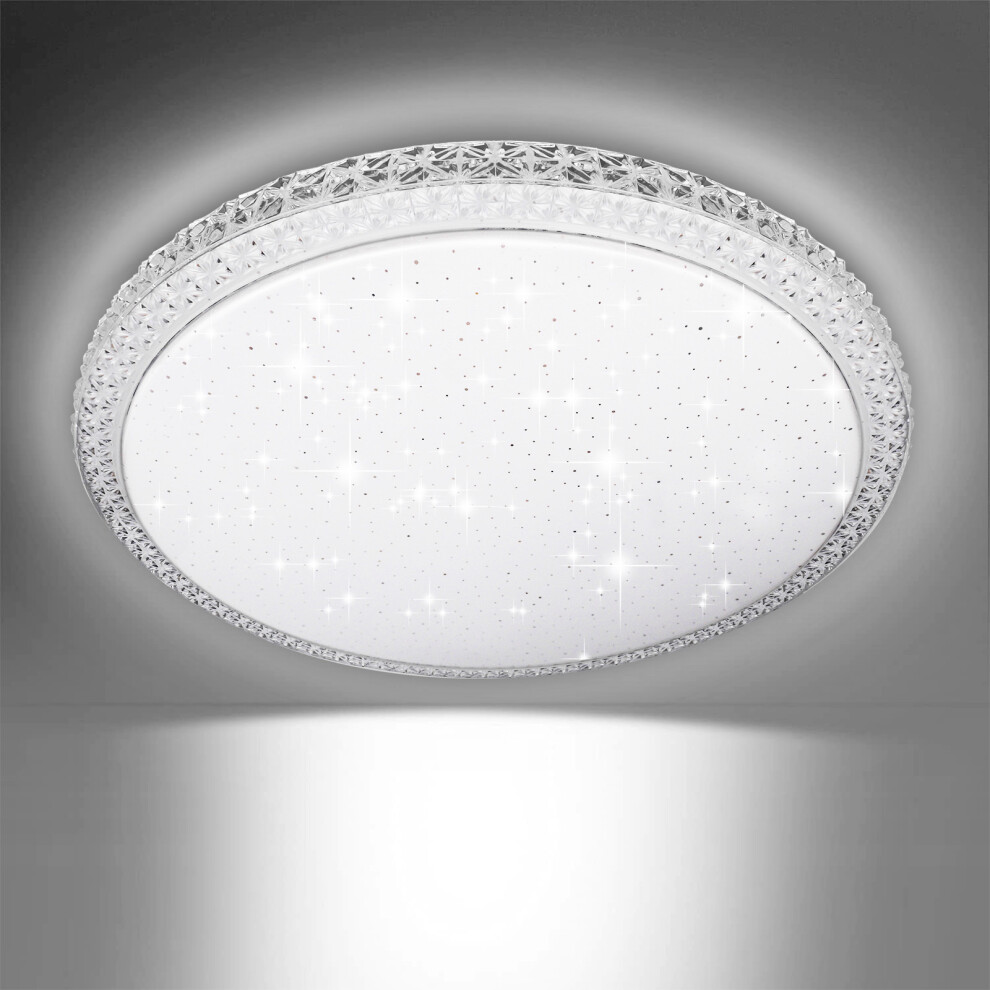 18W LED Round Ceiling Light 6500K, 1950 Lumen