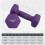 15-Min Home Workout Dumbbell Set with Storage Rack 5