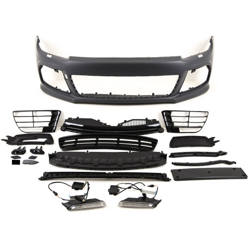 VW Scirocco R 2009-2014 Front Bumper Primed Complete