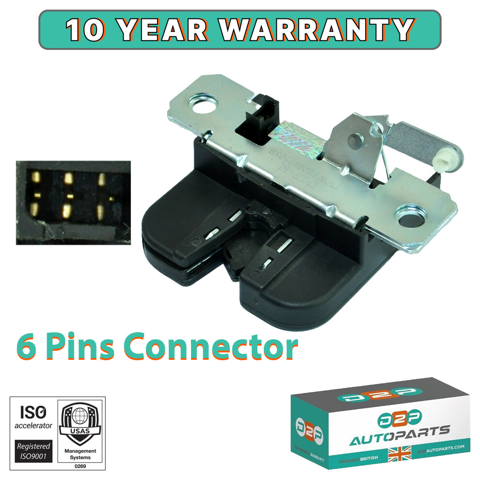 Tailgate Lock Rear Left For Vw Transporter T5 T6 7E0827505b 7H0827505 7La827505 5060414646367