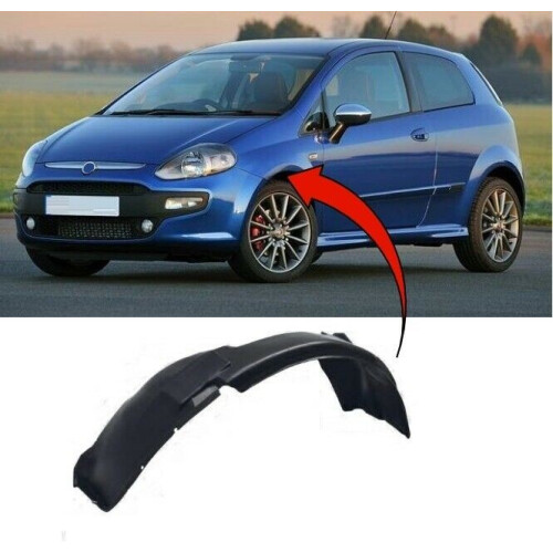 Fiat Punto Evo 2010-2012 Front Wing Arch Liner Splash Guard Passenger Side