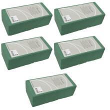 5x Green Floristry Foam Brick Floral Craft Flower Arranging Block