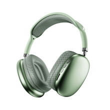 (Green) Wireless Bluetooth Headphones Over-Ear for iPhone, Active Noise Cancelling Wired Stereo Headset with Microphones,  Headphones for iPhone/Android/PC