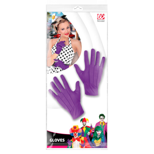 Gloves - Short Purple 1
