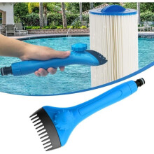 Filter Cleaning Brush, Swimming Pool Filter Cleaner Clean Brush, Spa Swimming Pool Cleaning Debris and Dirt Filter