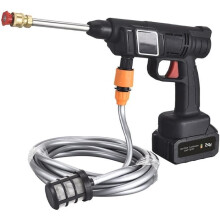 Portable Electric High Pressure Washer, Cordless Cleaning Gun Battery Powered High Pressure Washer for Washing the A120