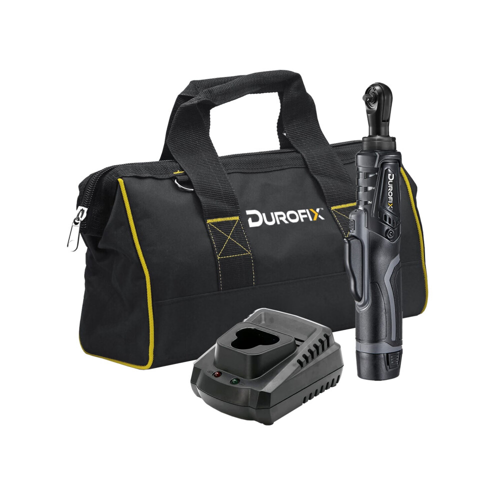 Durofix Rw1210-3Pg G12 12V Li-Ion Brushless 3/8" Cordless Ratchet Wrench Kit 4716872183616