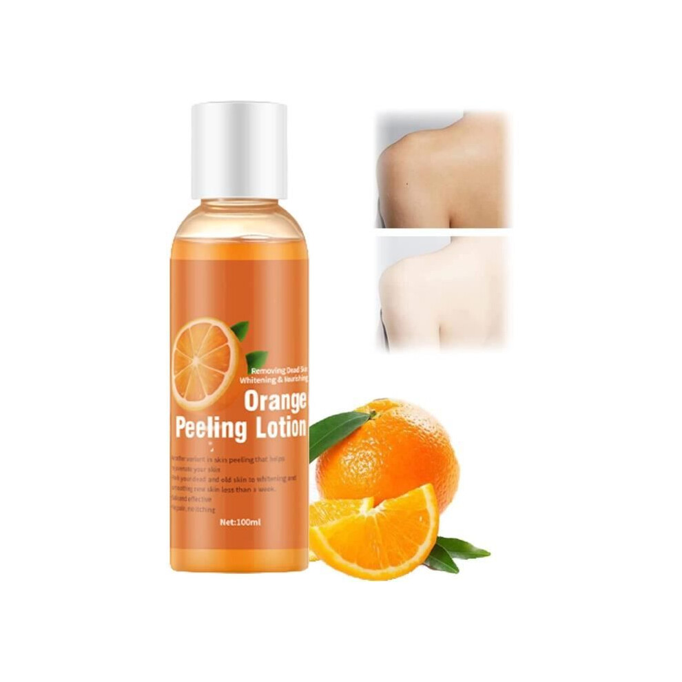 100ml Orange Peeling Lotion,Body Whitening Peeling Lotion,Korean Orange Peeling Lotion,Skin Peeling Gel,Orange Peel Peeling Cream