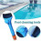 Durable Wear-Resistant Plastic Swimming Pool Filter Cleaning Brush274 3