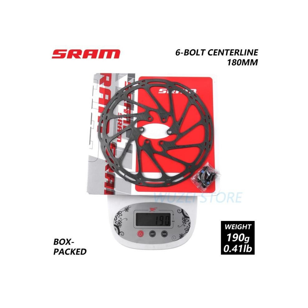 Bike Brake,SRAM AVID Centerline Disc Brake Rotors 160mm-180mm-203mm G3 HS1 6 Bolts - CENTERLINE 180 Boxed Type