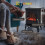 Homcom HOMCOM Electric Stove Heater LED Flame Effect 1000W/2000W 6