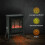 Homcom HOMCOM Electric Stove Heater LED Flame Effect 1000W/2000W 5