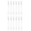 Bulles de mariage 48 pcs Coeur Blanc 5