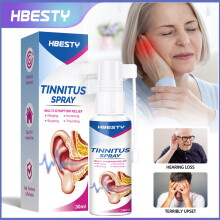 2024 Tinnitus Spray Ear Ringing Relieving Soothing Ear Drops Hearing 30ml