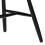 Riano Dining Chairs in Black Set of 2 9