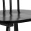 Riano Dining Chairs in Black Set of 2 8