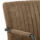 Adele Dining Chair in Light Brown Fabric Set of 2 6