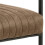 Adele Dining Chair in Light Brown Fabric Set of 2 8
