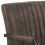 Adele Dining Chair in Grey Fabric Set of 2 7