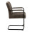 Adele Dining Chair in Grey Fabric Set of 2 3