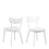 Roxby Dining Chair in White 1