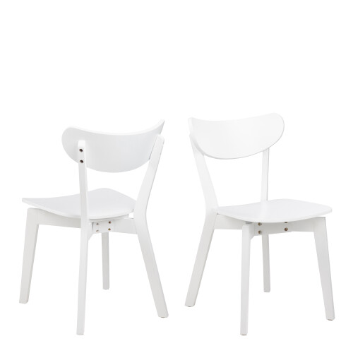 Roxby Dining Chair in White