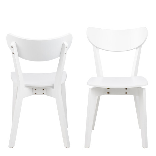 Roxby Dining Chair in White 1