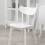 Roxby Dining Chair in White 5