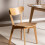 Roxby Dining Chairs in Oak 5