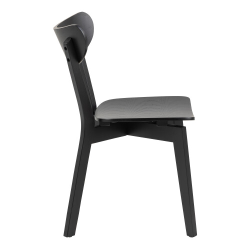 Roxby Dining Chairs in Black Set of 2 2
