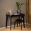 Roxby Dining Chairs in Black Set of 2 6