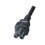 1m Long UK Plug to C5 Clover Leaf Power Cable Cloverleaf Mains Lead 1