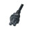 1m Long UK Plug to C5 Clover Leaf Power Cable Cloverleaf Mains Lead 3