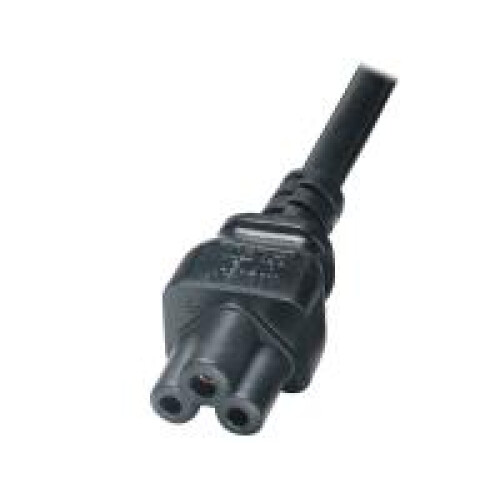 1m Long UK Plug to C5 Clover Leaf Power Cable Cloverleaf Mains Lead 2