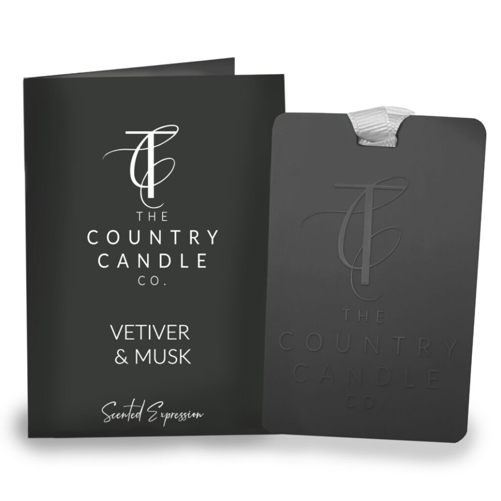 The Country Candle Company The Country Candle Fragrance Card - Vetiver & Musk