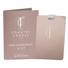 The Country Candle Fragrance Card - Pink Grapefruit & Lily