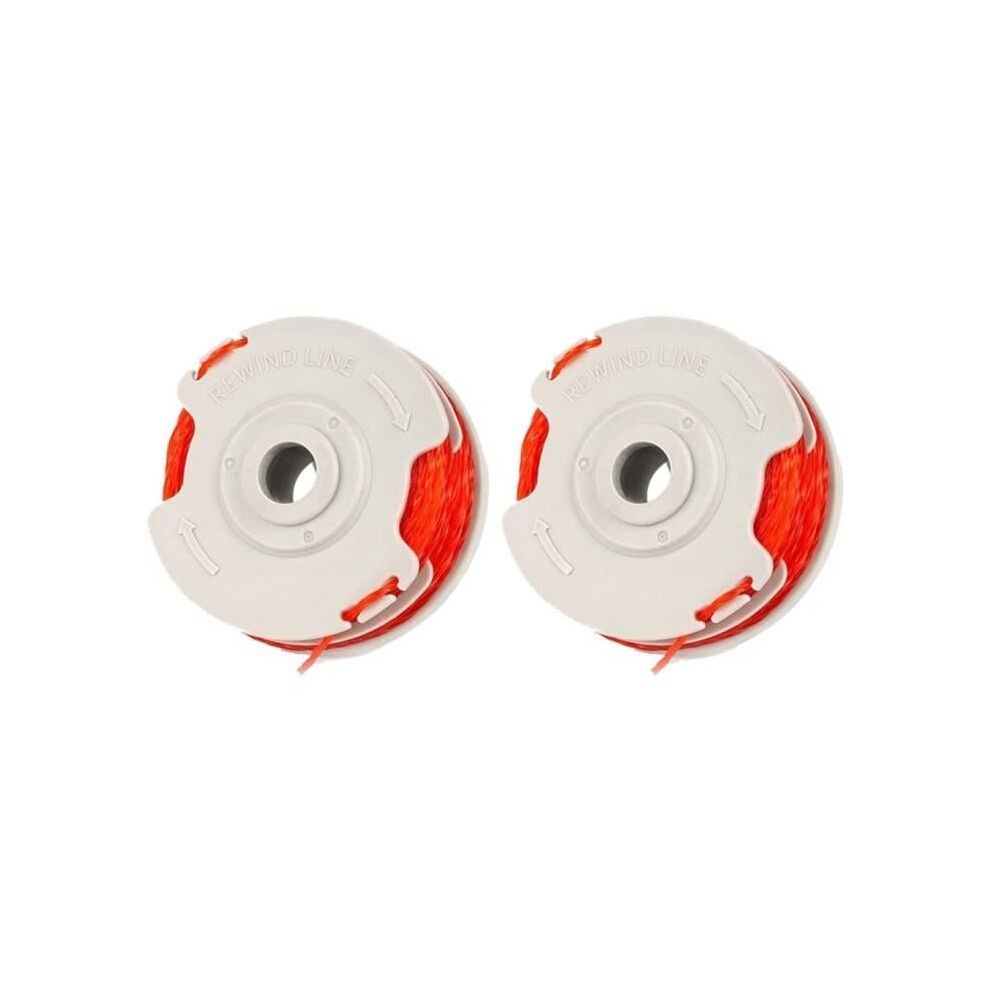 Pack of 2 Premium Auto Dual Feed Spools and Line for Flymo String Trimmers[427]