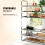 7 Tier Heavy Duty Metal Shoe Rack Quick Assembly No Tools Required Shoe Storage (Grey) 6