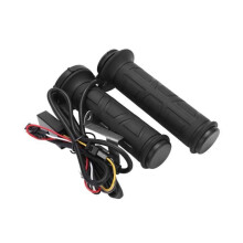 Garosa Motorcycle Heated Grips Pair of Motorcycle Heated Handlebar Grips 22mm/0.9in Intelligent Speed Control