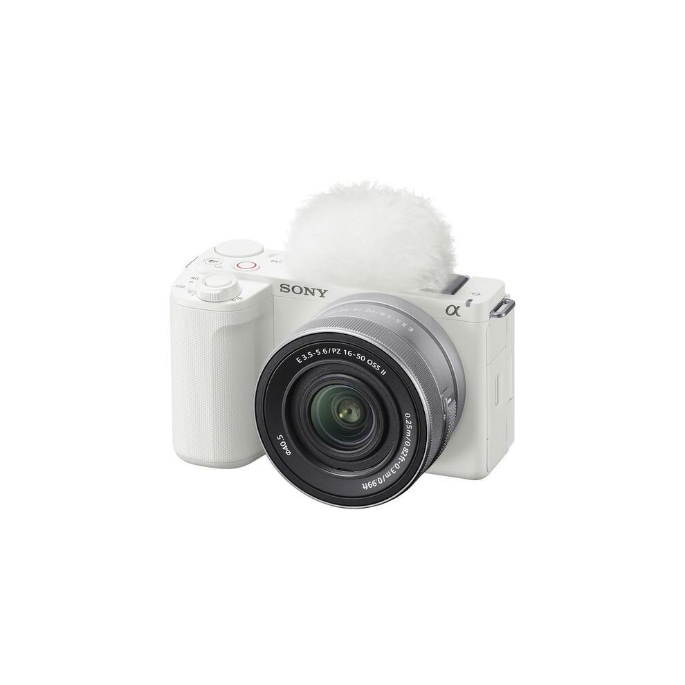 Sony ZV-E10 II Mirrorless Camera with 16-50mm Lens (White)