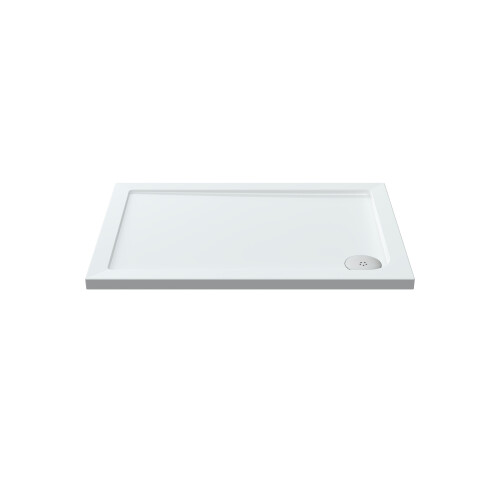 Balterley 1000mm x 700mm Premium Rectangular Shower Tray - White