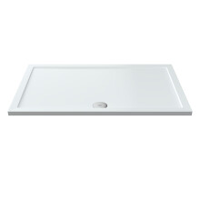 1400mm x 900mm Premium Rectangular Shower Tray - White
