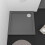 Balterley 760mm Premium Square Shower Tray - Slate Grey 5