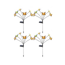 Outdoor Solar Lamps Butterfly Lights Butterfly Street Lamp Garden Decorative LED Waterproof Garden Lawn